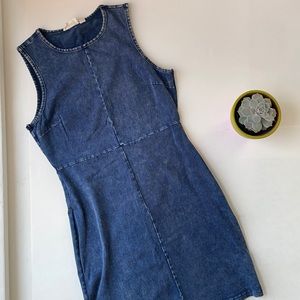 Jean Bodycon mini dress size S